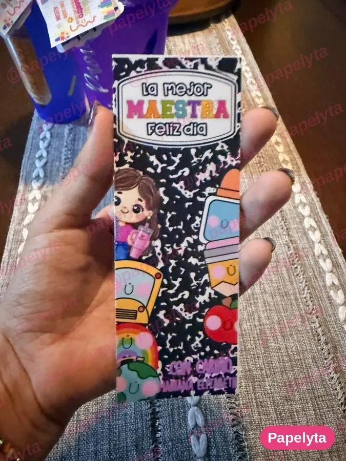 Separador para maestra/o