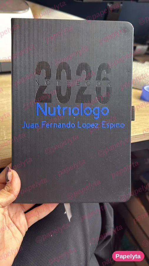 Libreta o agenda personalizada